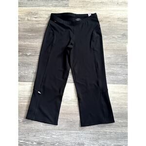 GAP Body Sport Capri Leggings Small Black
